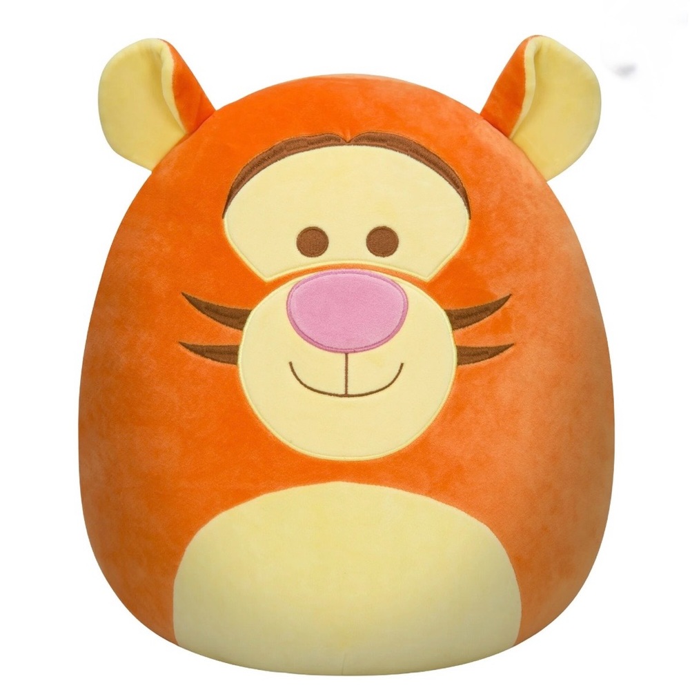 Disney Orange & Cream Tigger Squishmallows Plush Toy 14”